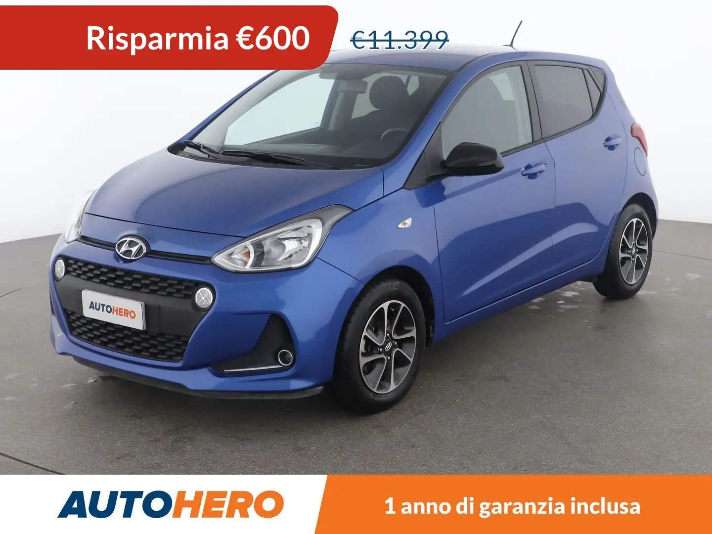 Hyundai i10 1.0 Tech Blu/Azzurro - 1
