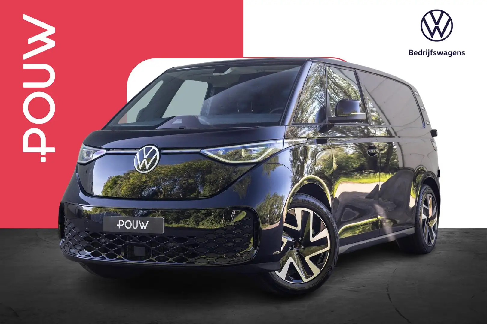 Volkswagen ID. Buzz Cargo 286pk Bulli Edition 79 kWh | Trekhaak Wegklapbaar Negru - 1