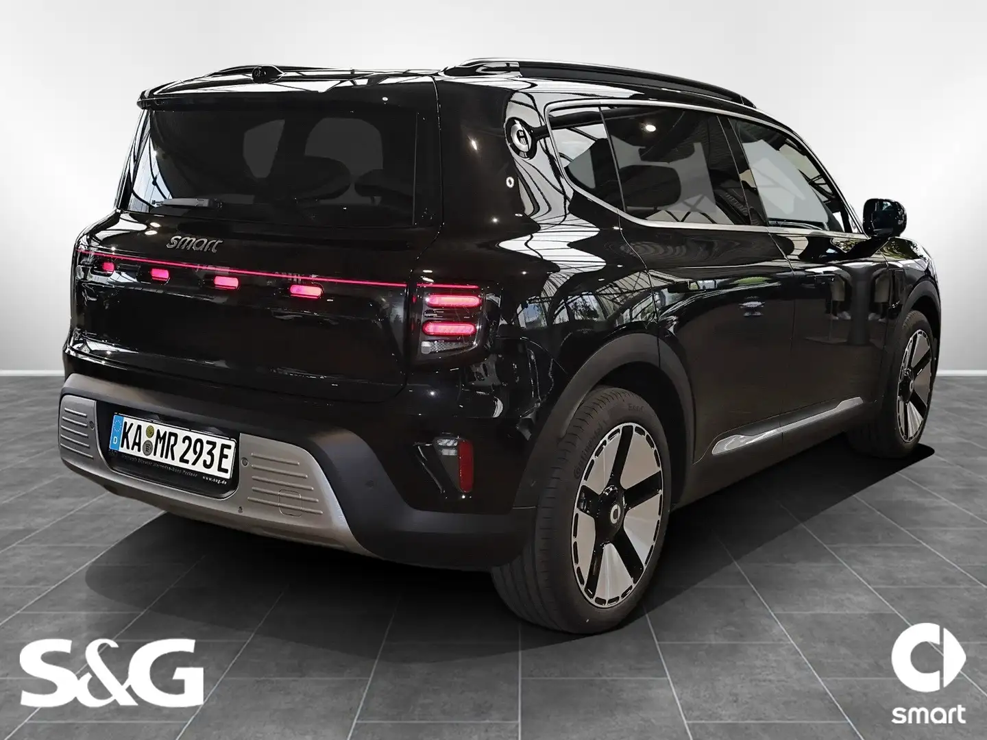smart #5 PREMIUM HUD+360°+LED+Fahrassistenz+Standhz. Schwarz - 2