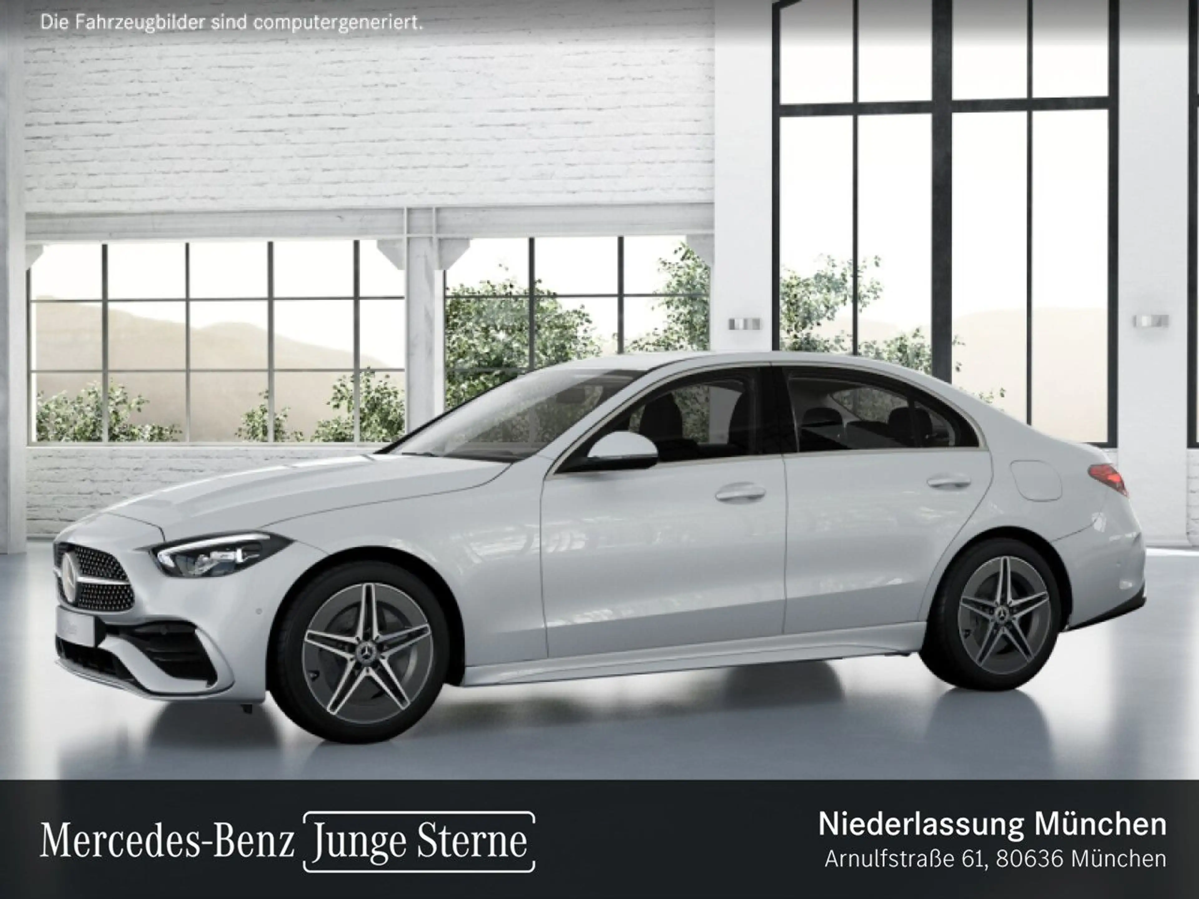 Mercedes-Benz C 300 e AMG+LED+KAMERA+KEYLESS+9G — photo 3