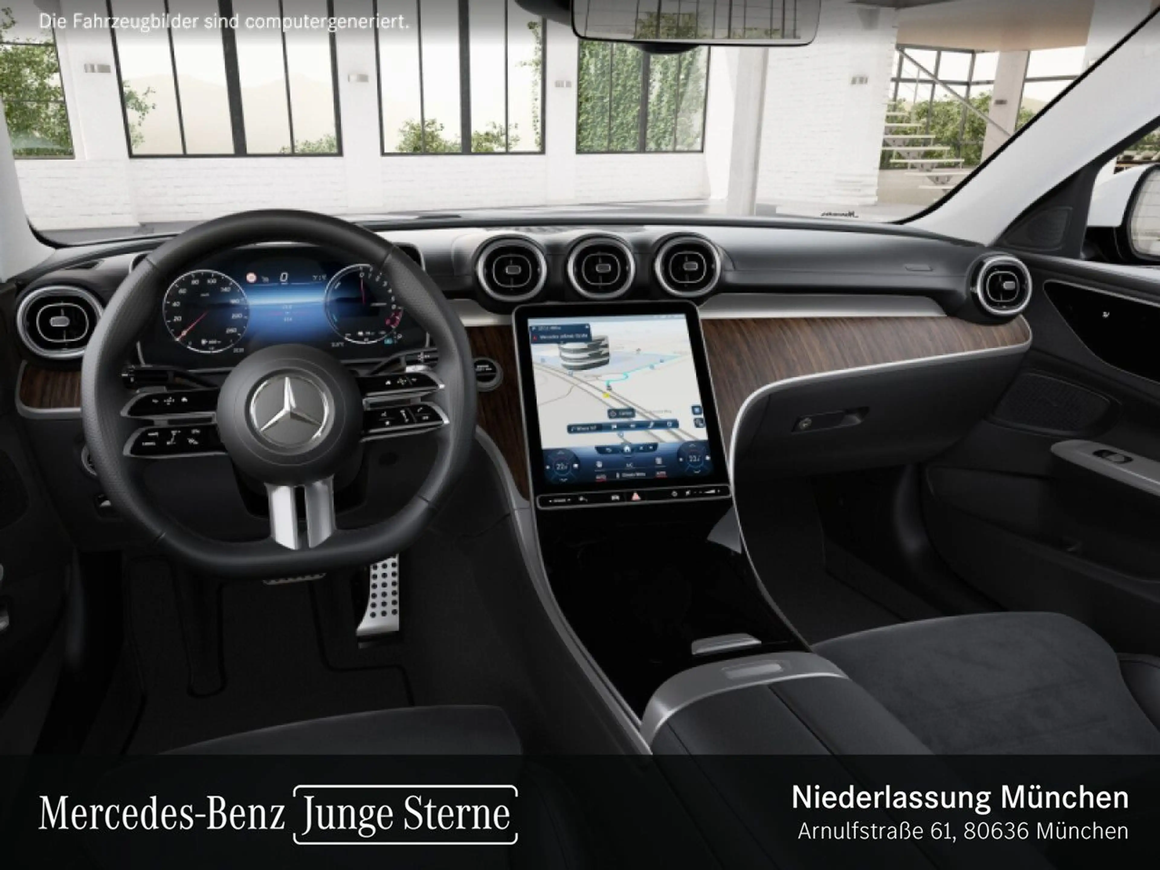 Mercedes-Benz C 300 e AMG+LED+KAMERA+KEYLESS+9G — photo 10