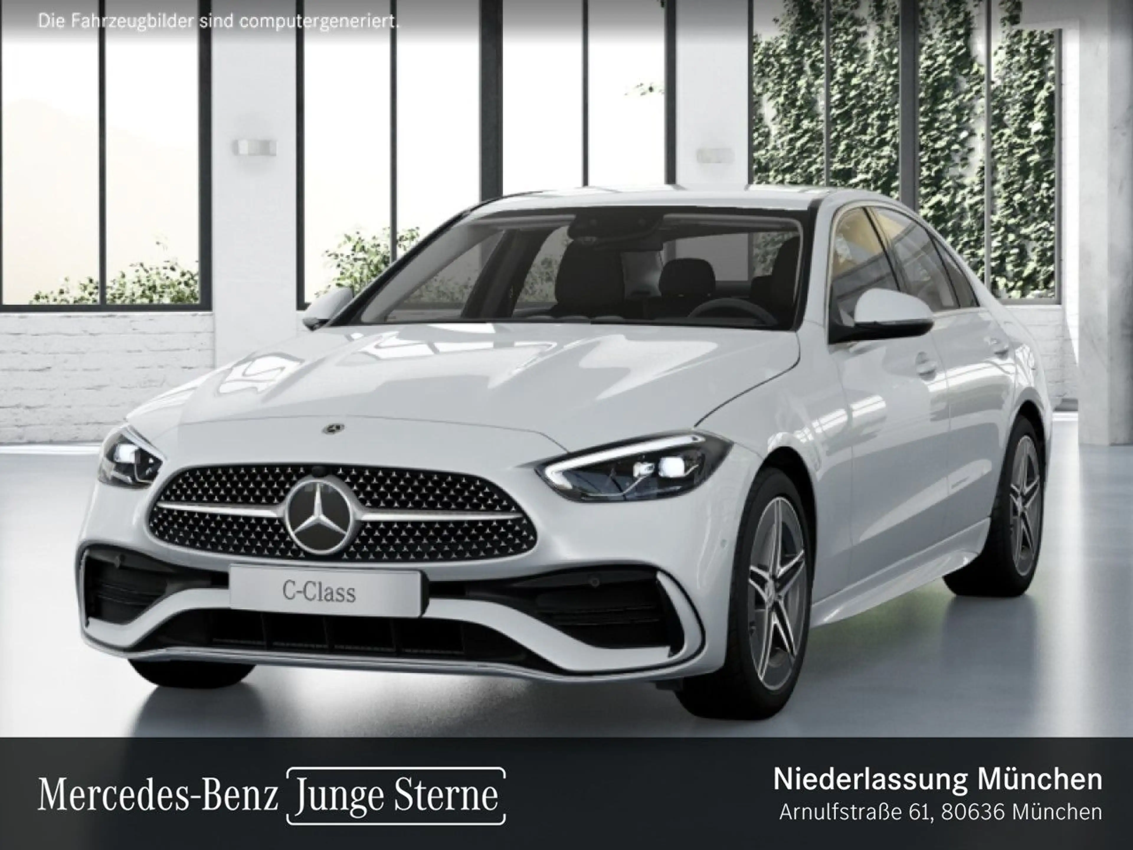 Mercedes-Benz C 300 e AMG+LED+KAMERA+KEYLESS+9G — photo 2