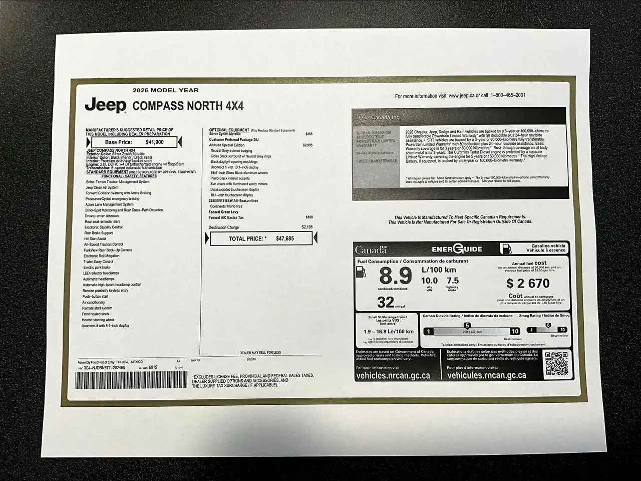 Jeep Compass fotografie Jeep Compass