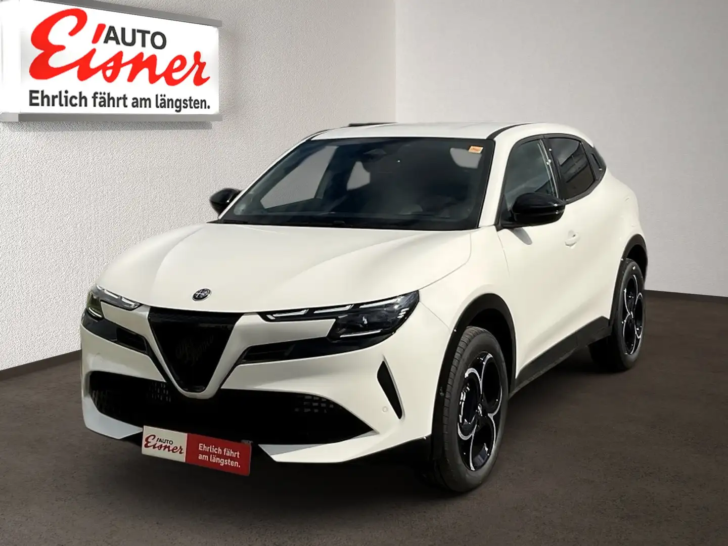 Alfa Romeo Junior 1.2 VGT Ibrida 48V- W Ti AUT Kam. KeyLess Weiß - 2