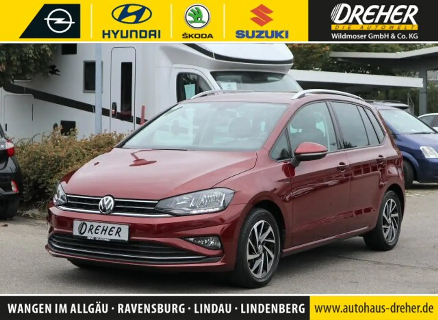 Volkswagen Golf Sportsvan Golf VII Sportsvan 1.5 TSI Join Navi/Sitzhzg. Rot - 1