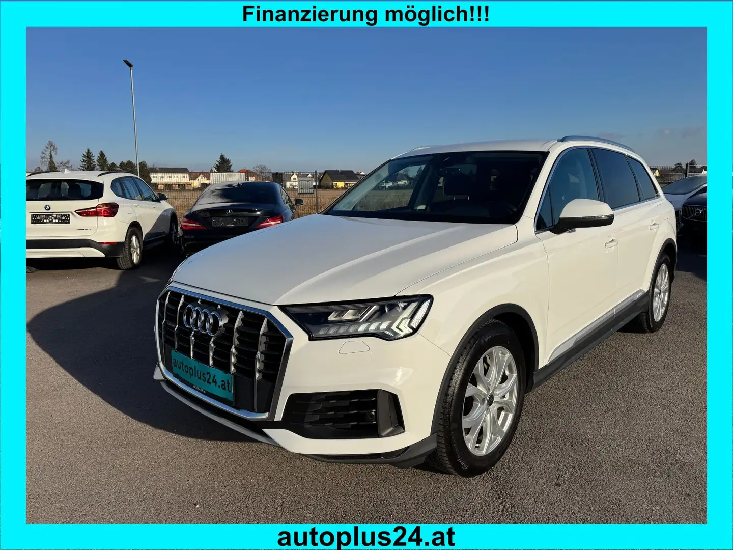 Audi Q7 55 TFSI e PHEV quattro Weiß - 1
