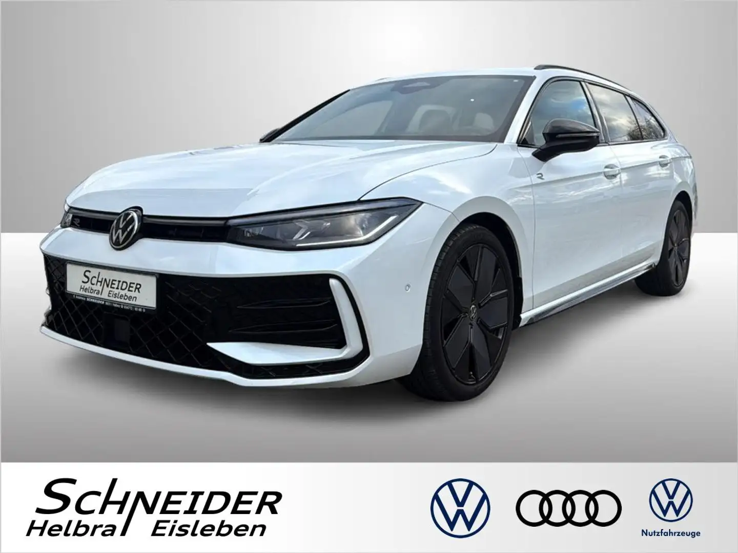 Volkswagen Passat Variant 2.0 TDI DSG R-LINE+IQ.LIGHT+AZV+CAM Blanc - 1