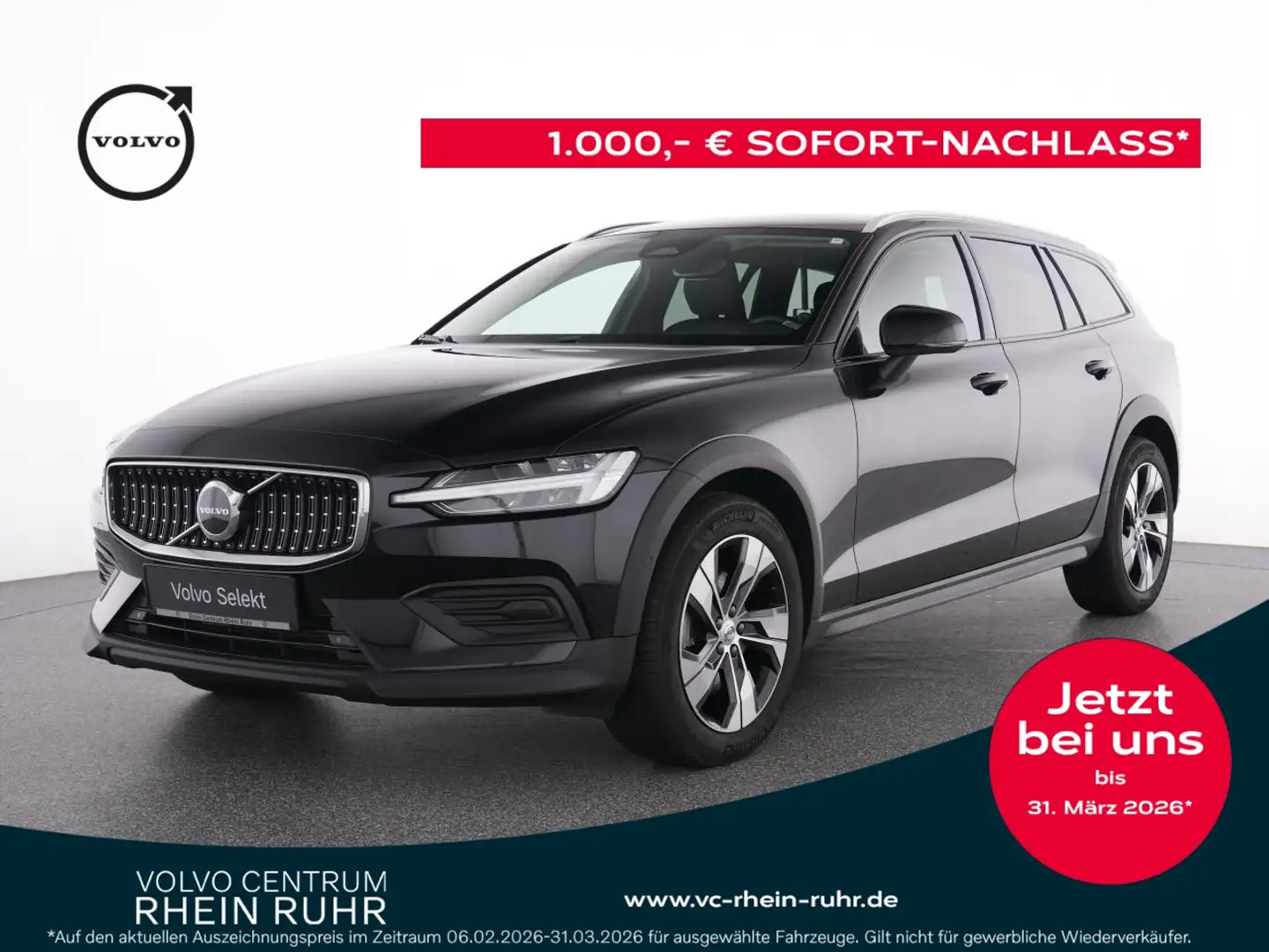 Volvo V60 Cross Country B4 AWD Plus+WINTERPAK+RFK+ Schwarz - 1