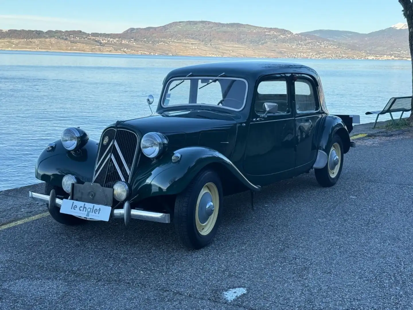 Citroen Traction 11 BL Groen - 1