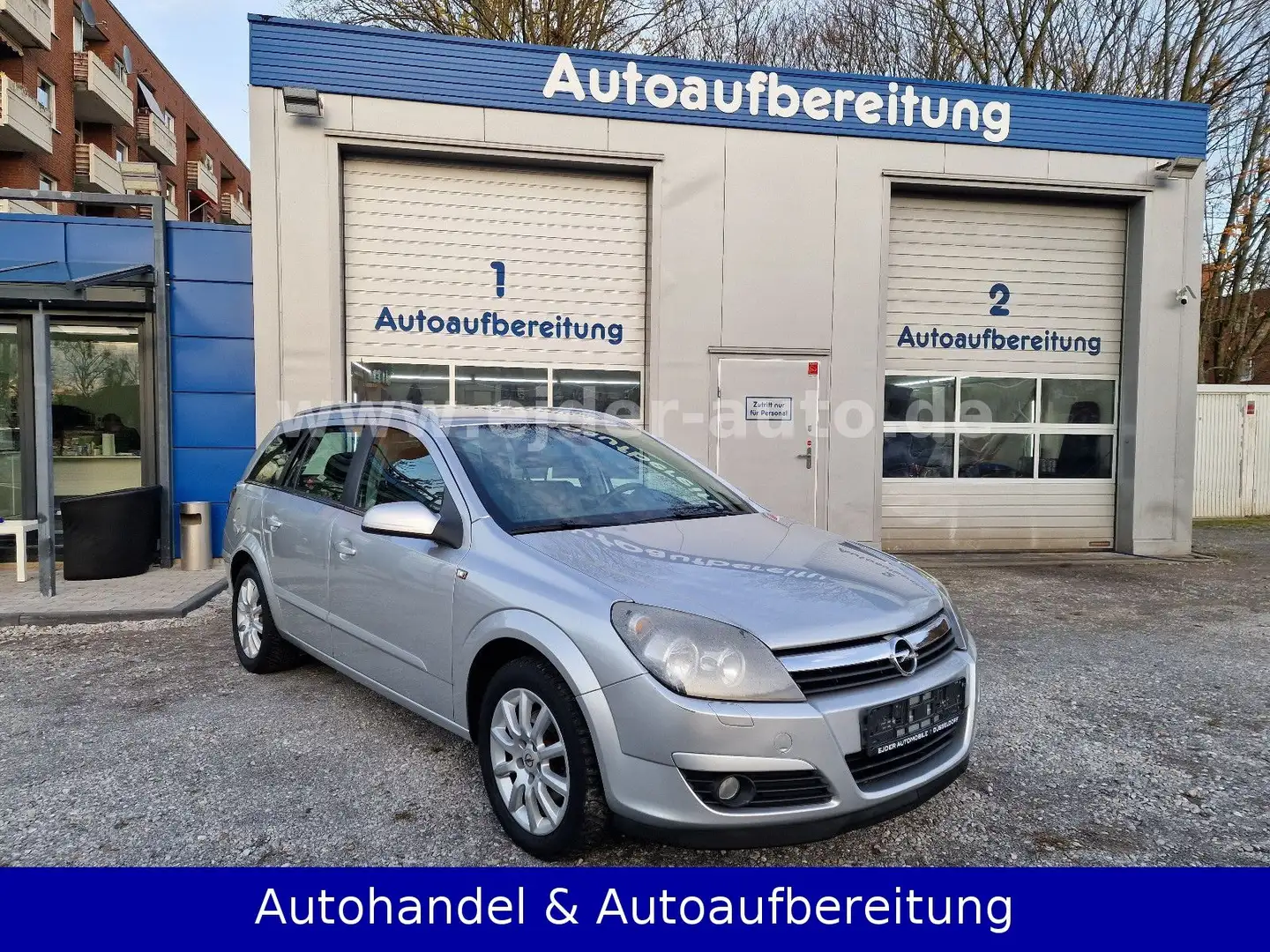 Opel Astra H Caravan 1.6 Twinport Elegance **2.HAND** Silber - 1