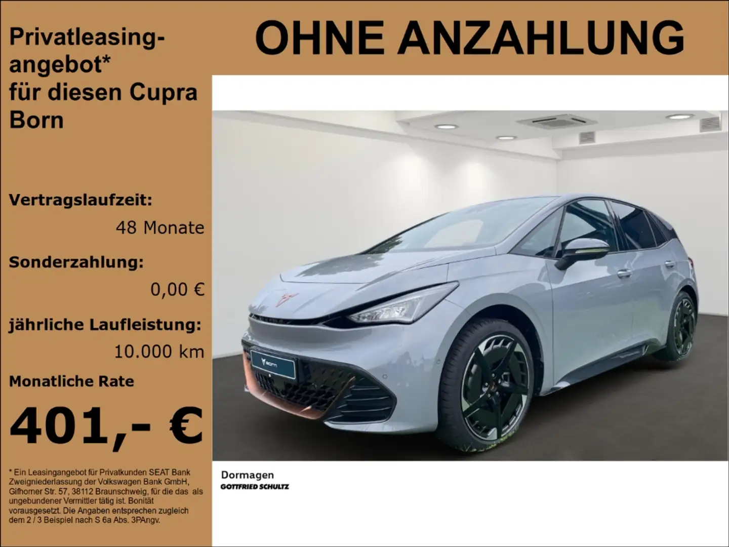 CUPRA Born EDITION DYNAMIC LED NAVI KAMERA Grau - 1