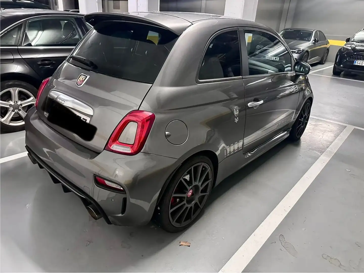Abarth 500 595 Turismo 1.4 16v T-Jet 121kW E6D Gris - 2