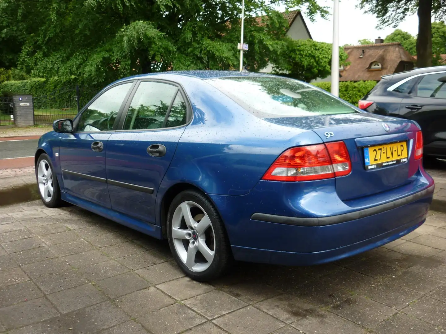 Saab 9-3 Sport Sedan 1.8t Vector,automaat,leder,xenon,17 in Modrá - 2
