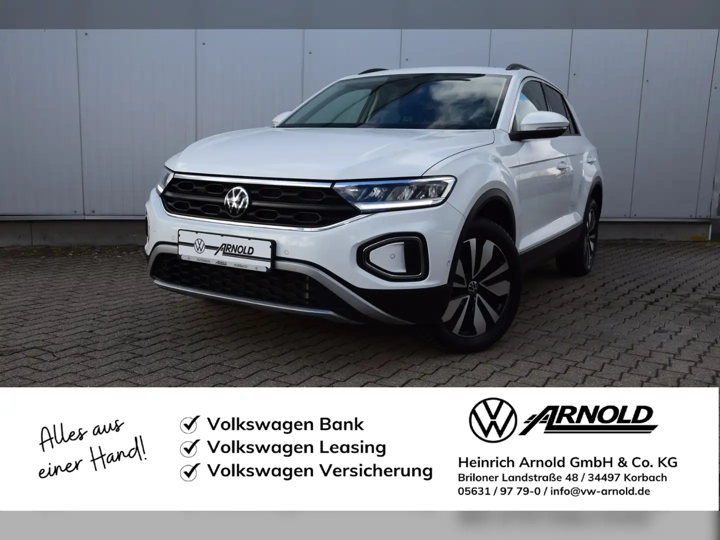 Volkswagen T-Roc TSI Move LED - Navi Weiß - 1