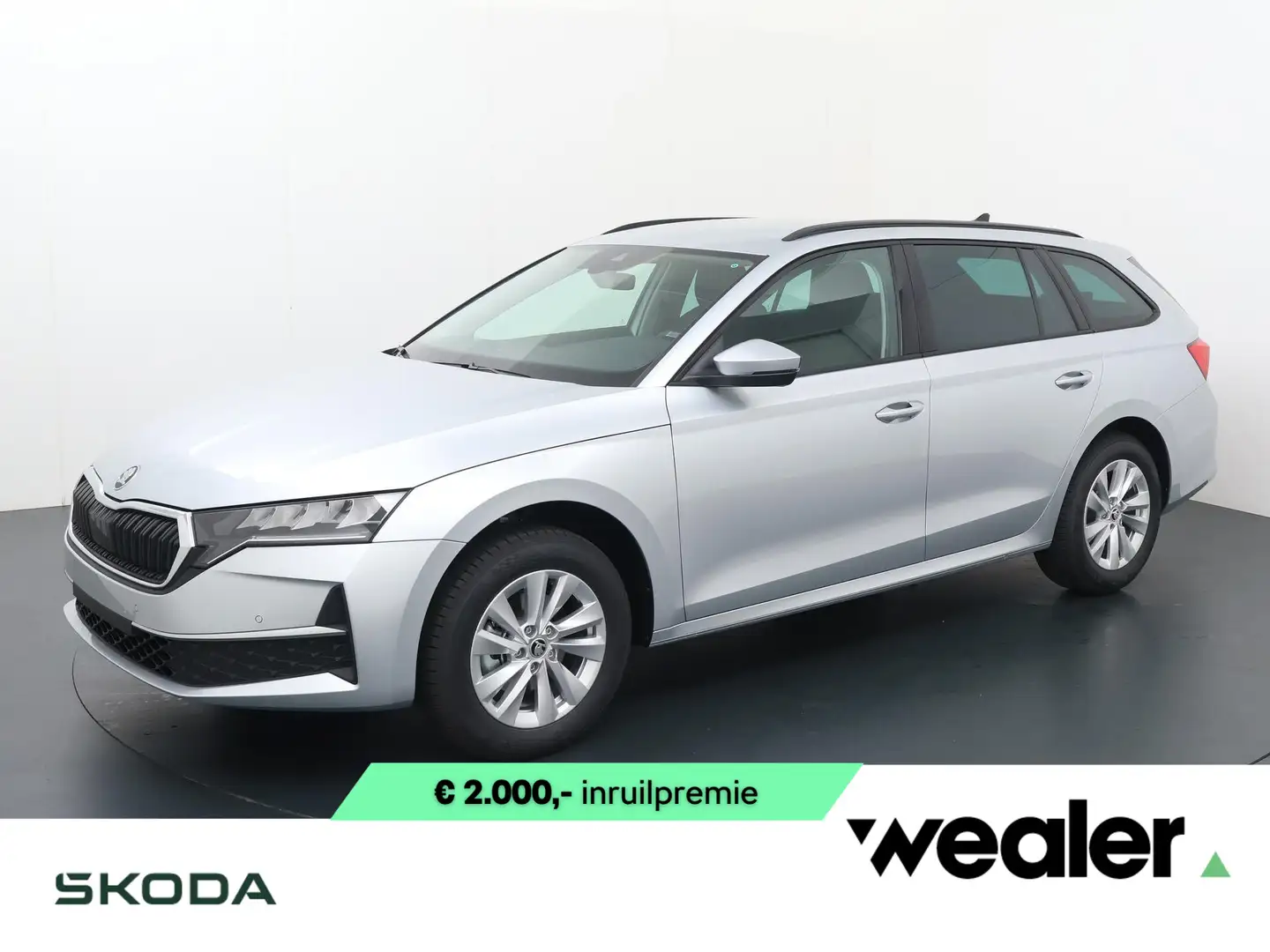 Skoda Octavia combi Selection 1.5 TSI 115 pk | Sunset | Trekhaak Grijs - 1