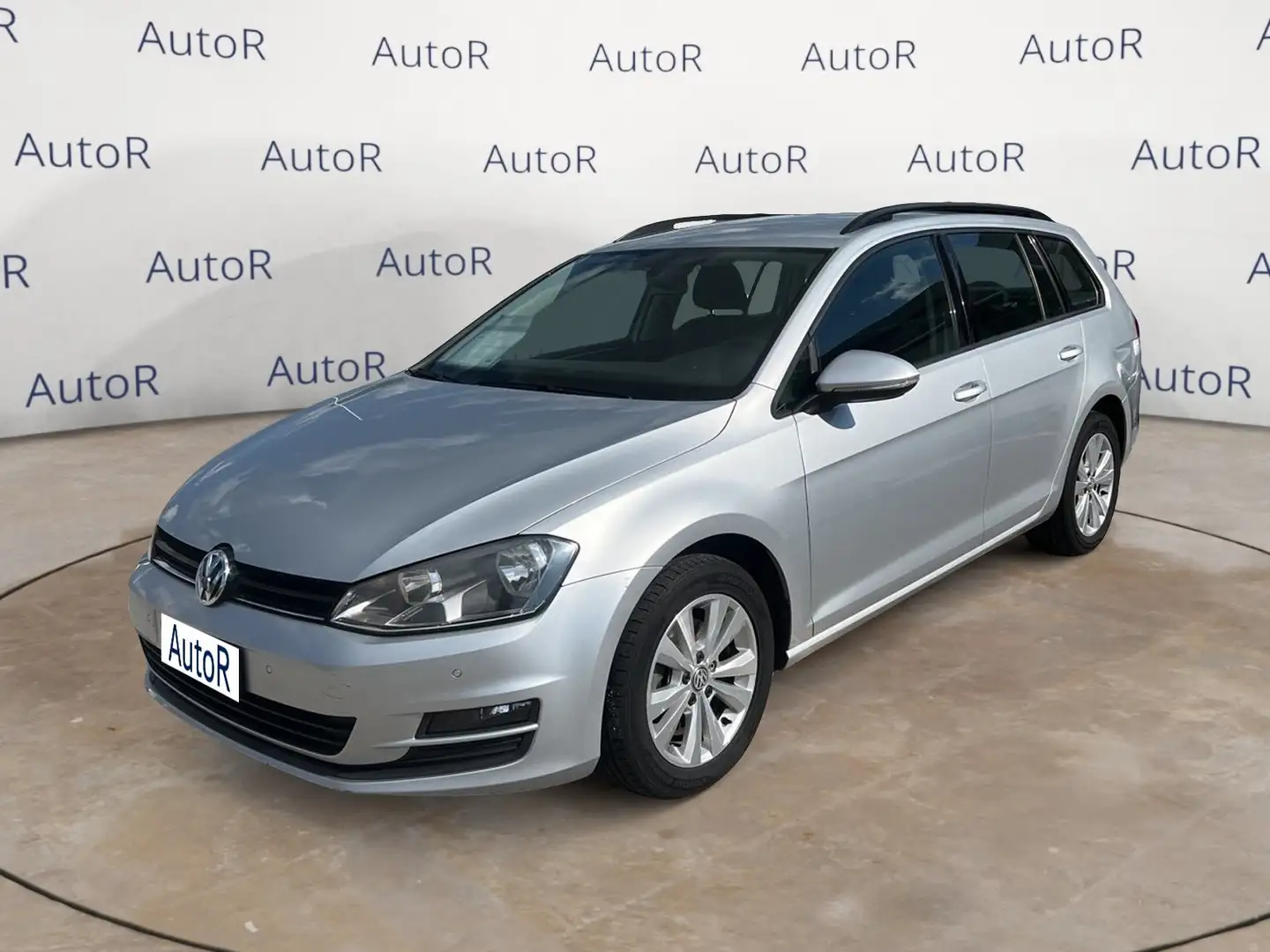 Volkswagen Golf Variant Golf Variant 1.6 BlueTDI 110 CV DSG Comfortline Argent - 1