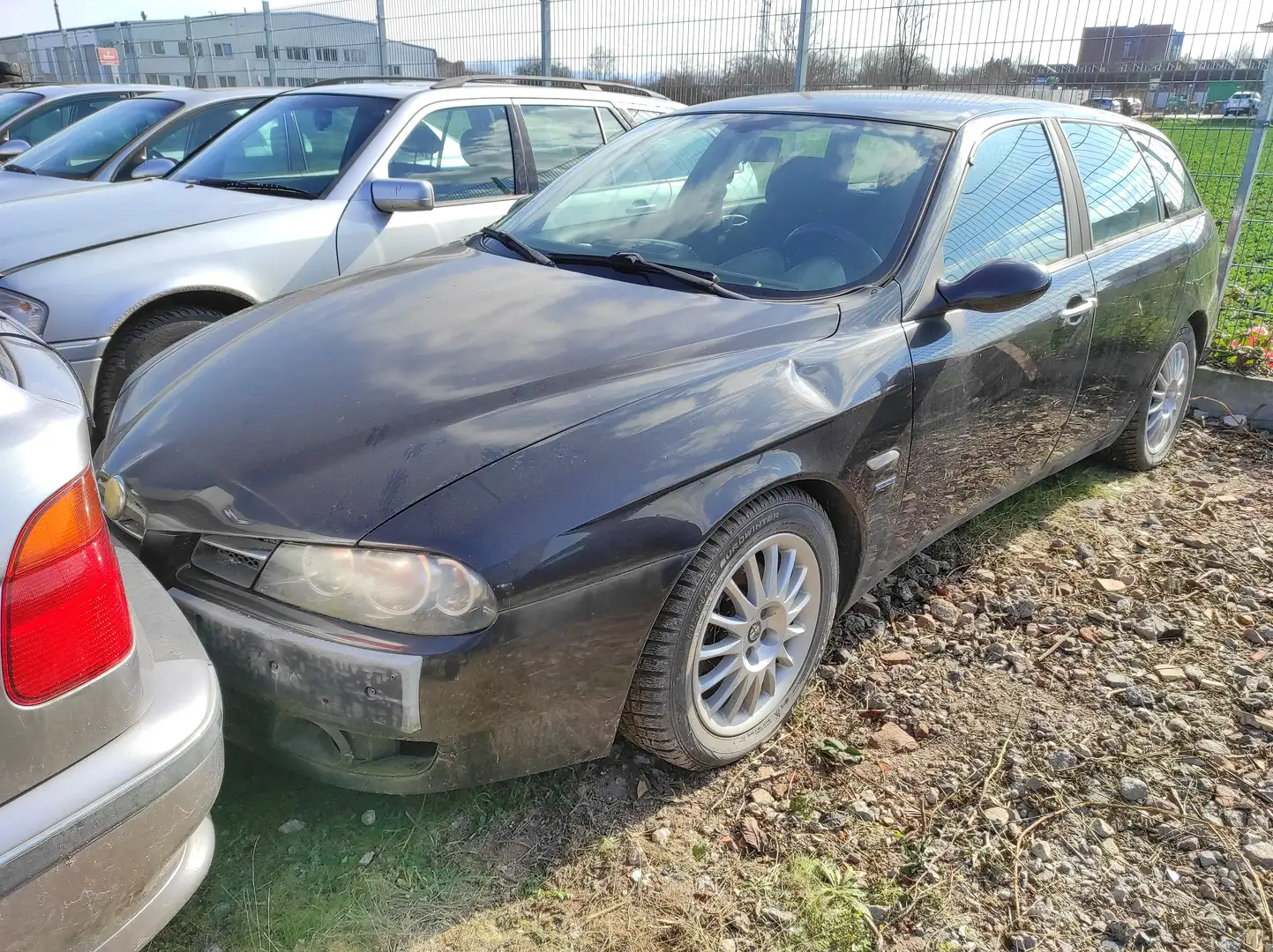 Alfa Romeo 156 Sportwagon Q4 1.9 JTD 16V Distinctive NAVI 6GANG Albastru - 2