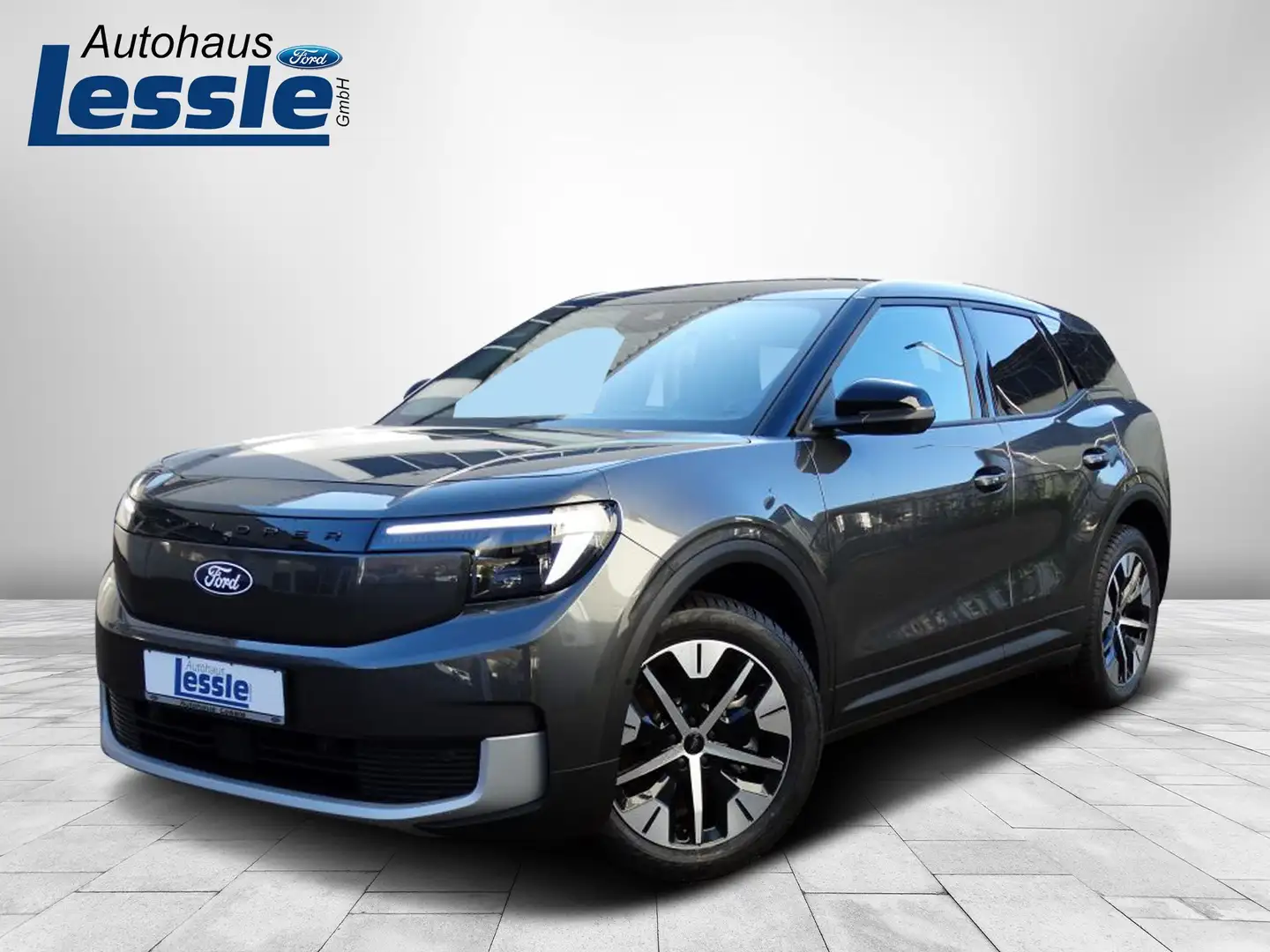 Ford Explorer Premium AWD 79KWH Head-Up/Panoramadach Gris - 1