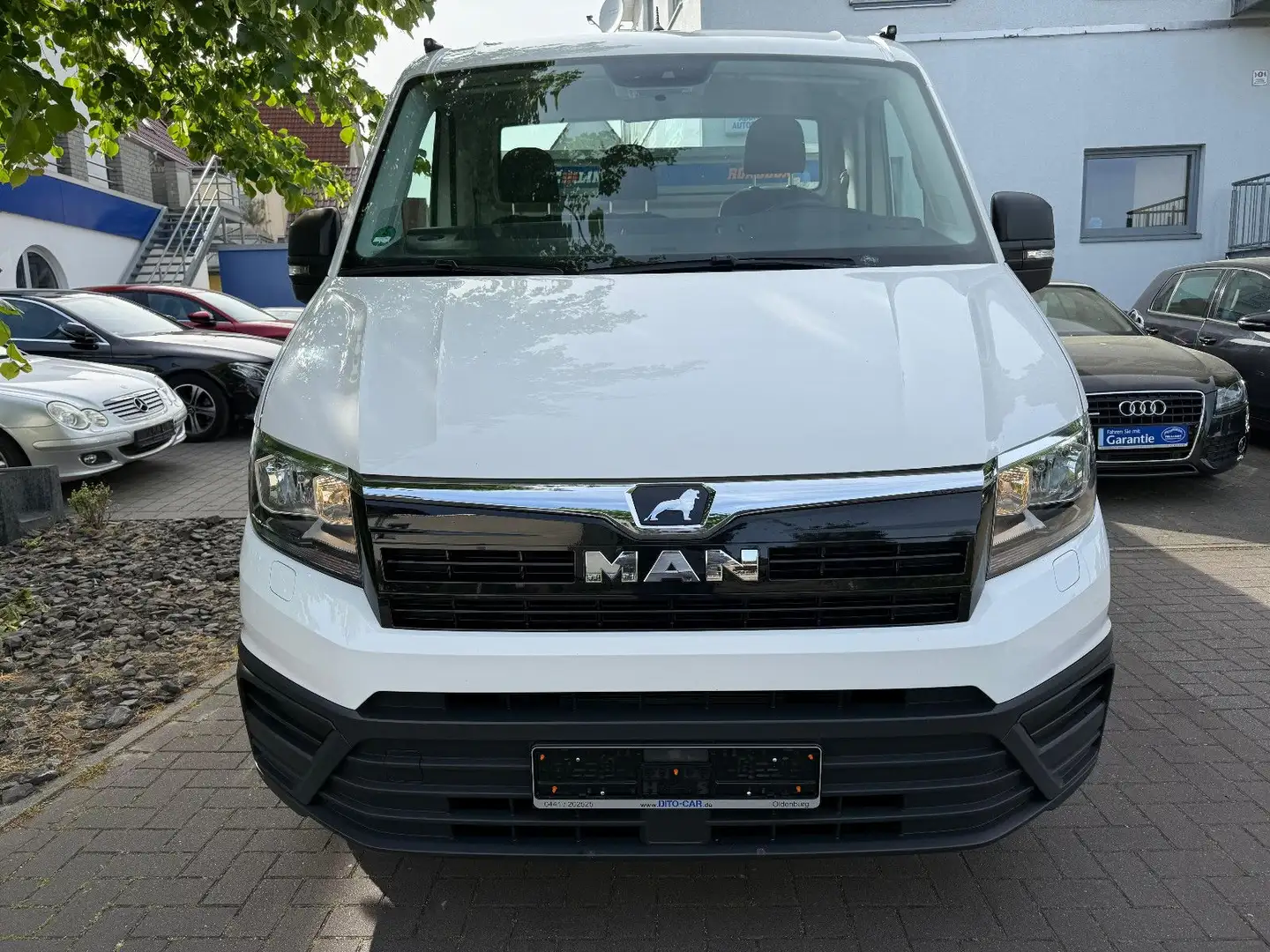 MAN TGE 3.180 Pritsche 2,0 TDI/Automatik/Klima/ Blanco - 2