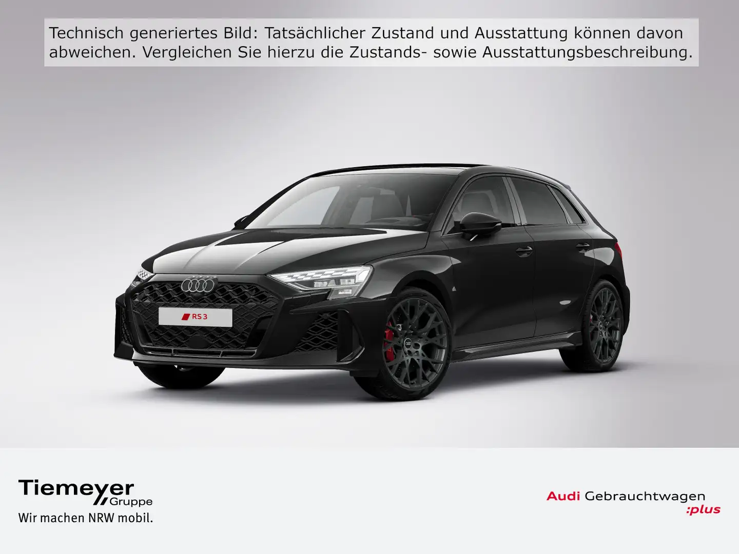 Audi RS3 TFSI Q UPE87 RS-SPORTABGAS PANO L Schwarz - 1