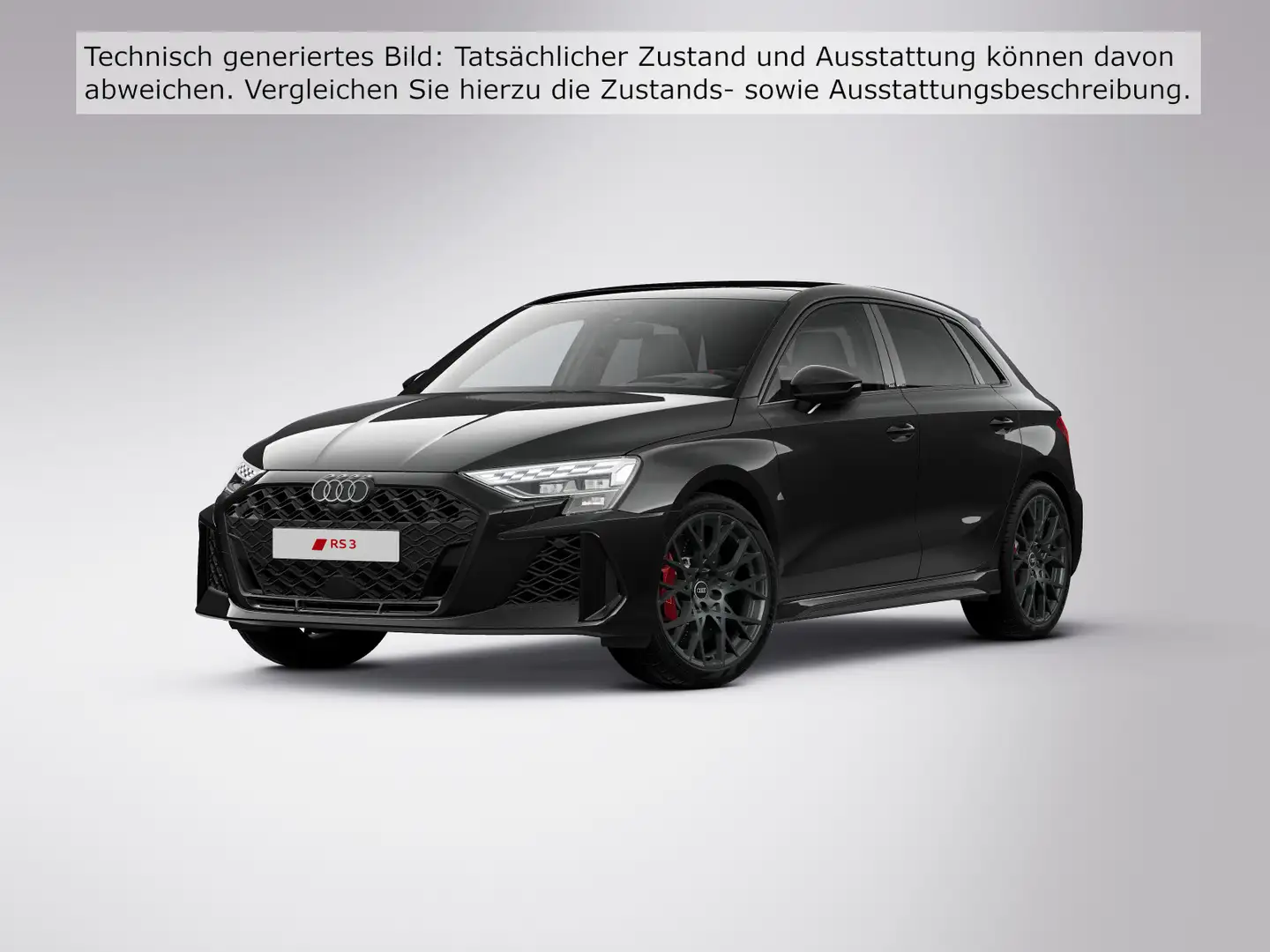 Audi RS3 TFSI Q UPE87 RS-SPORTABGAS PANO L Schwarz - 2
