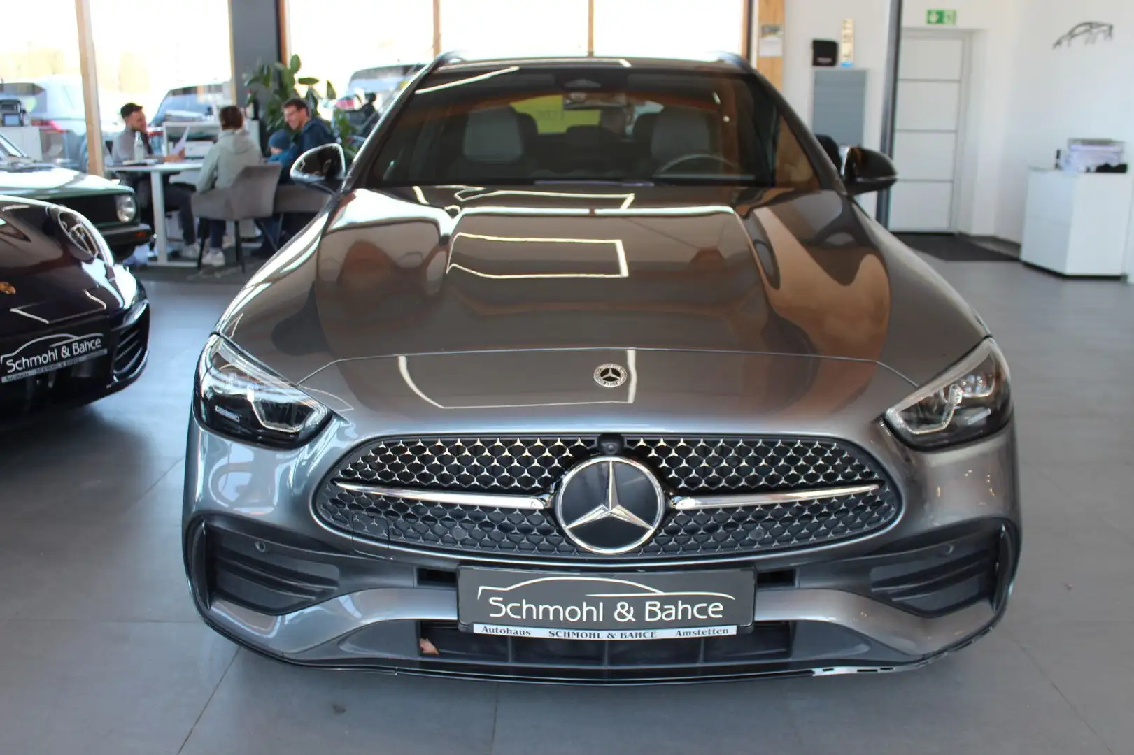 Mercedes-Benz C 200 T d AMG Line*NAVI*LED*MBUX*AHK* Grau - 2
