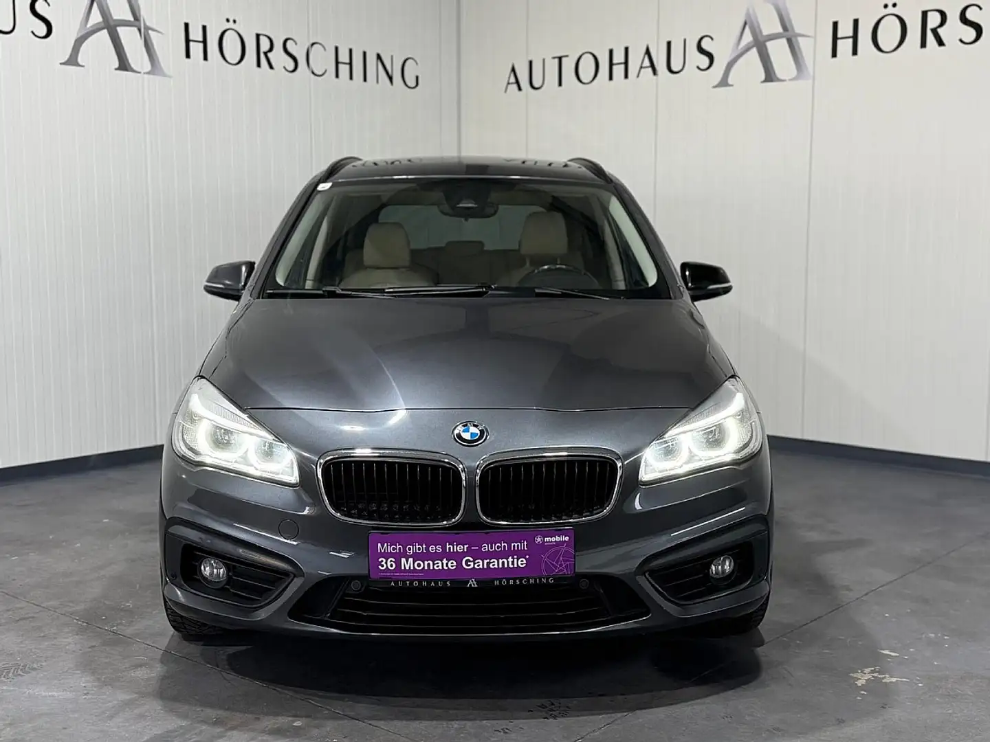 BMW 218 d Gran Tourer Advantage Aut. Grau - 2