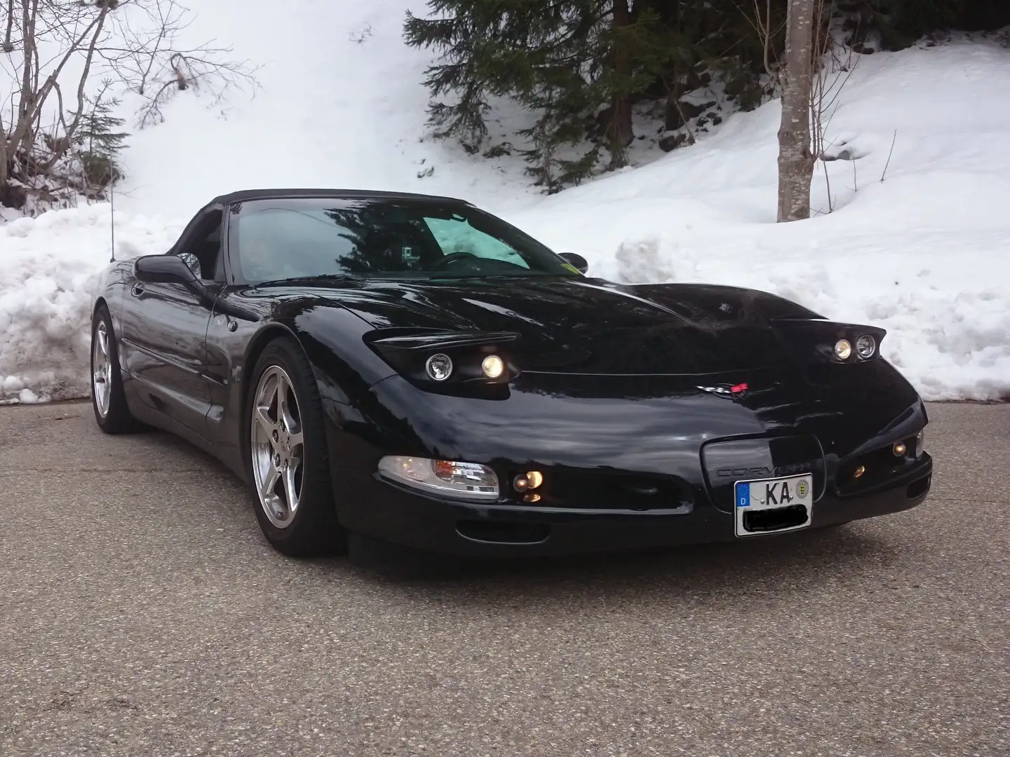 Corvette C5 Automatik, Cabrio Black - 2