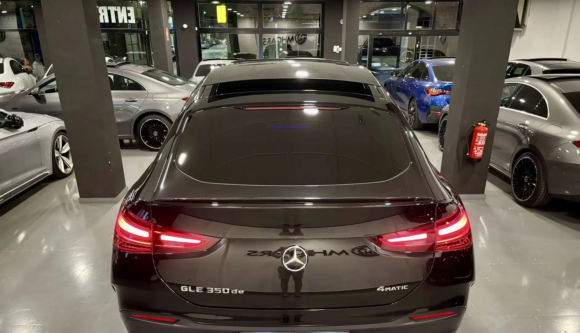Mercedes-Benz GLE 350 Coupé 350de 4Matic Aut. Negro - 2