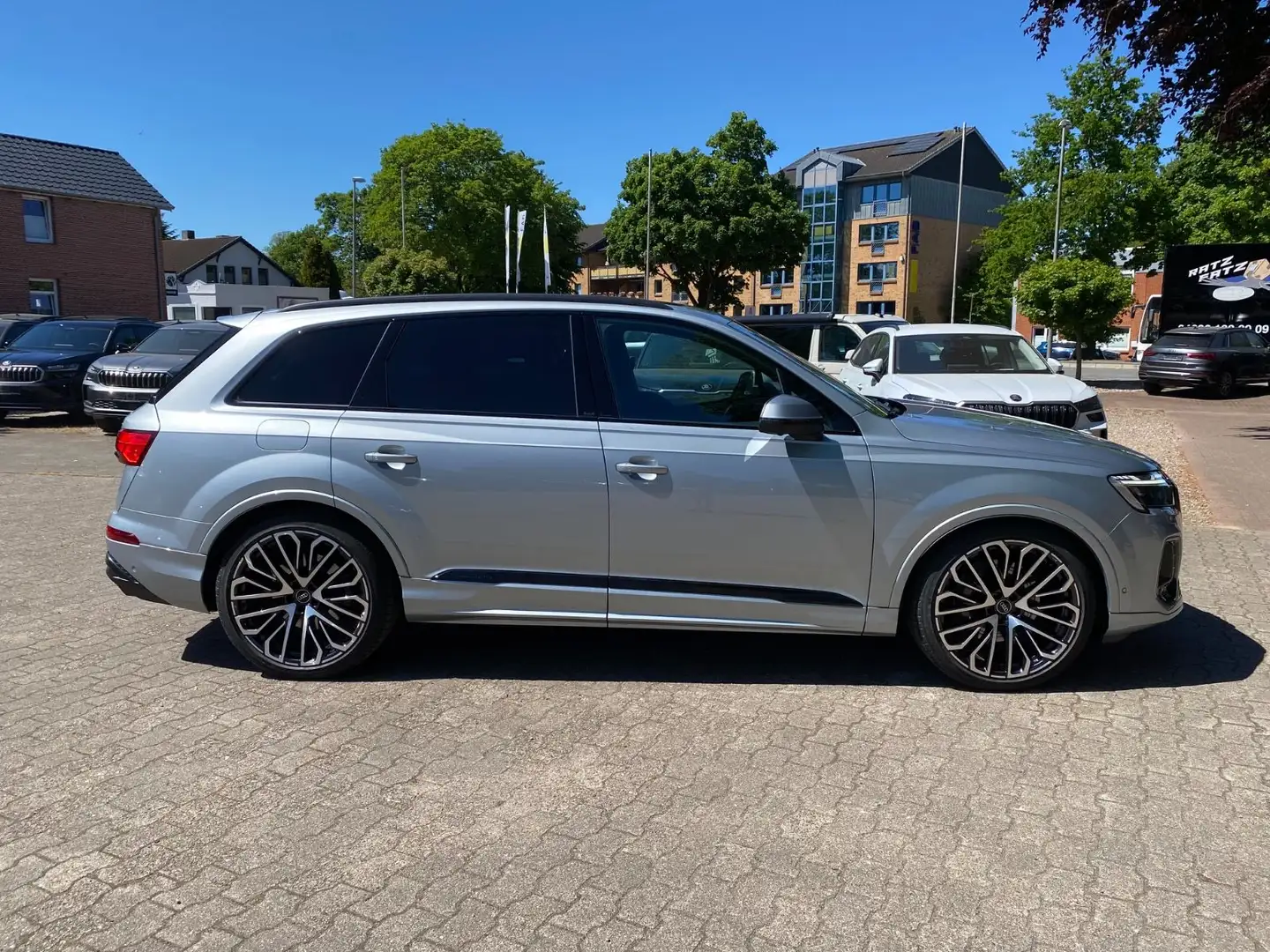 Audi Q7 50 TD  S line Pano Allradl Standheizung 22 Z Silber - 2