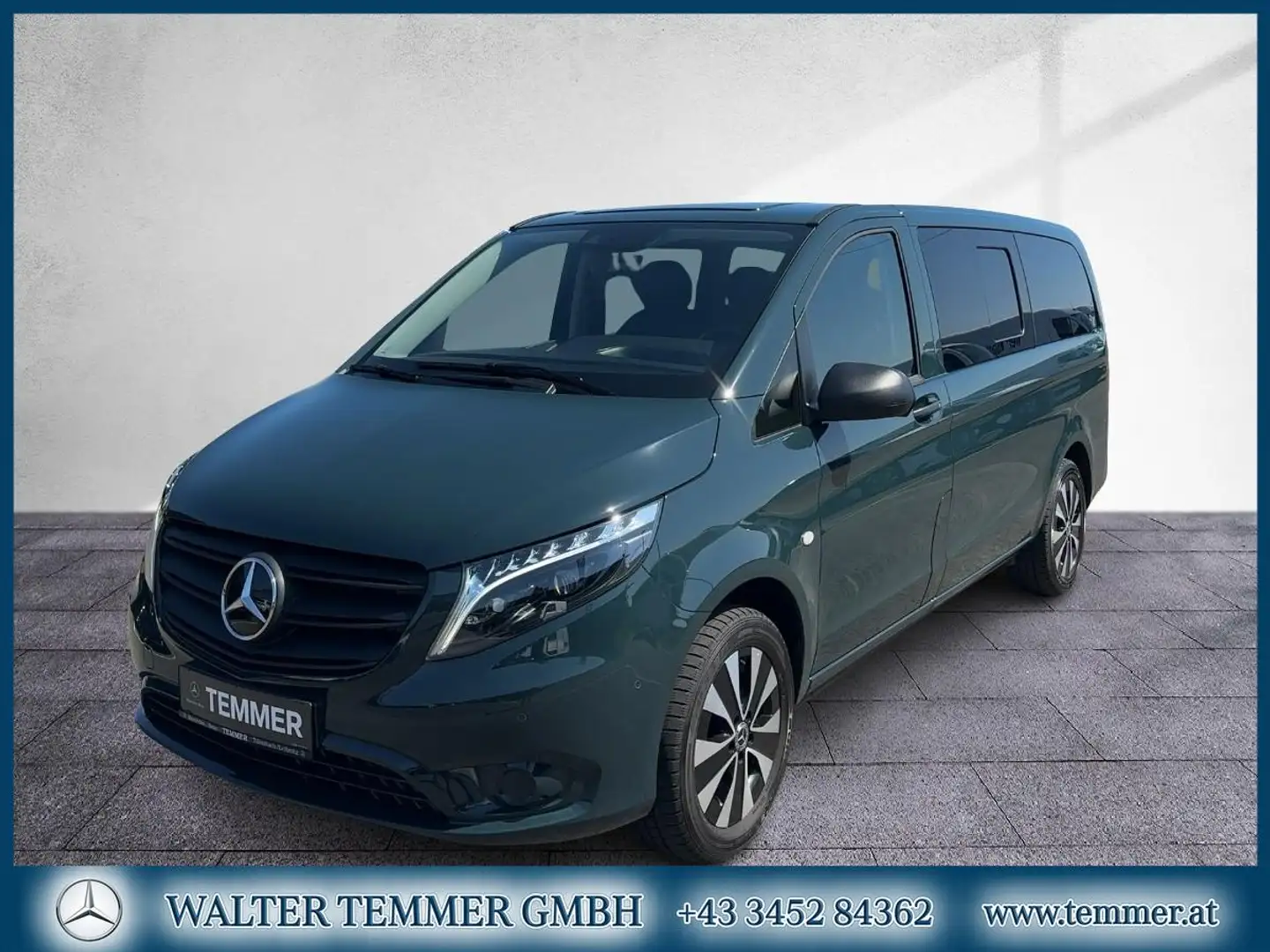 Mercedes-Benz Vito 124 CDI Tourer SELECT Lang 4X4 LED Distr AHV Vert - 1