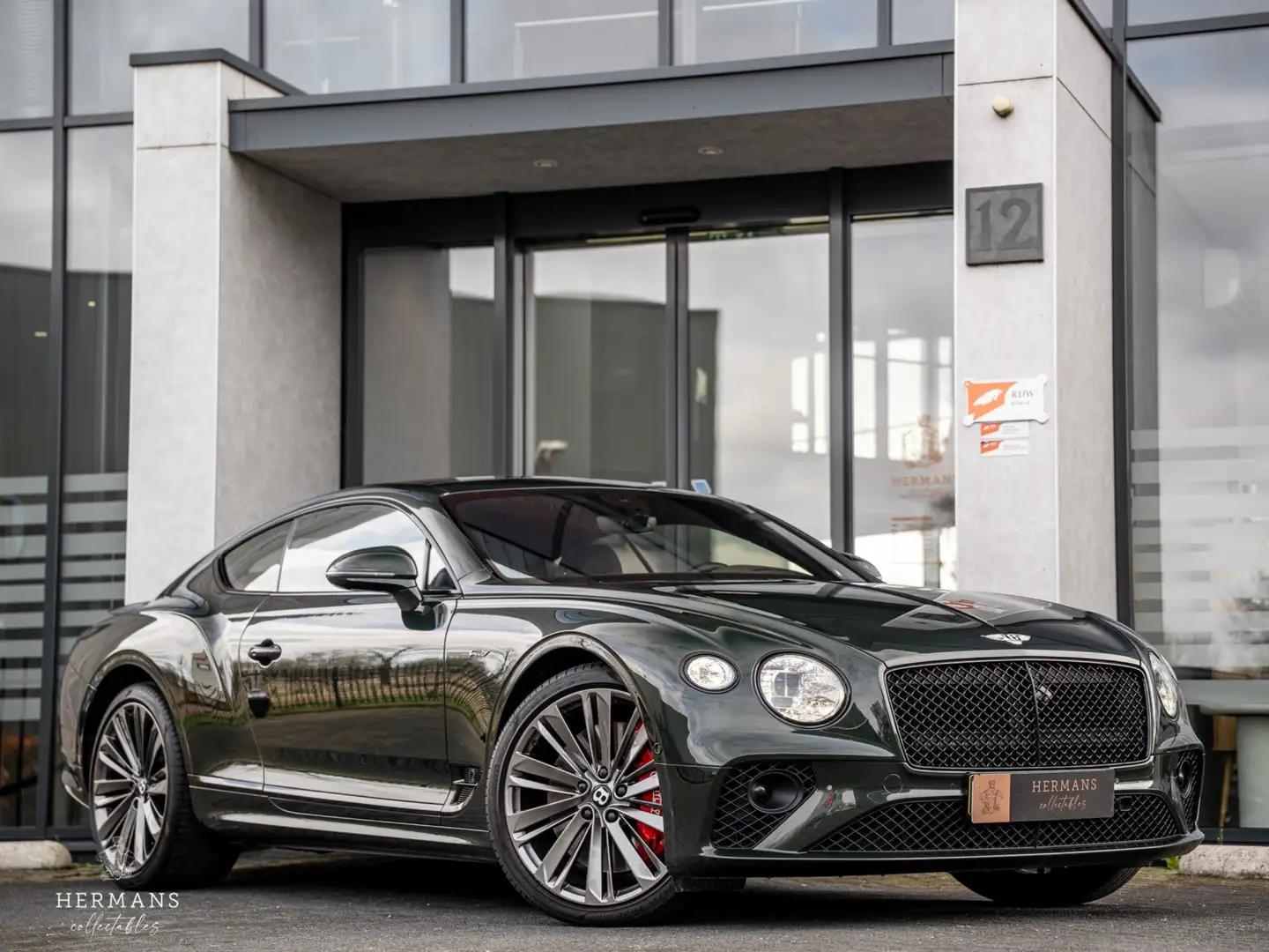 Bentley Continental GT 6.0 W12 Speed / Carbon / NAIM / Rotating / Touring Verde - 1