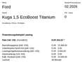 Ford Kuga 1,5 EcoBoost Titanium Grau - thumbnail 20