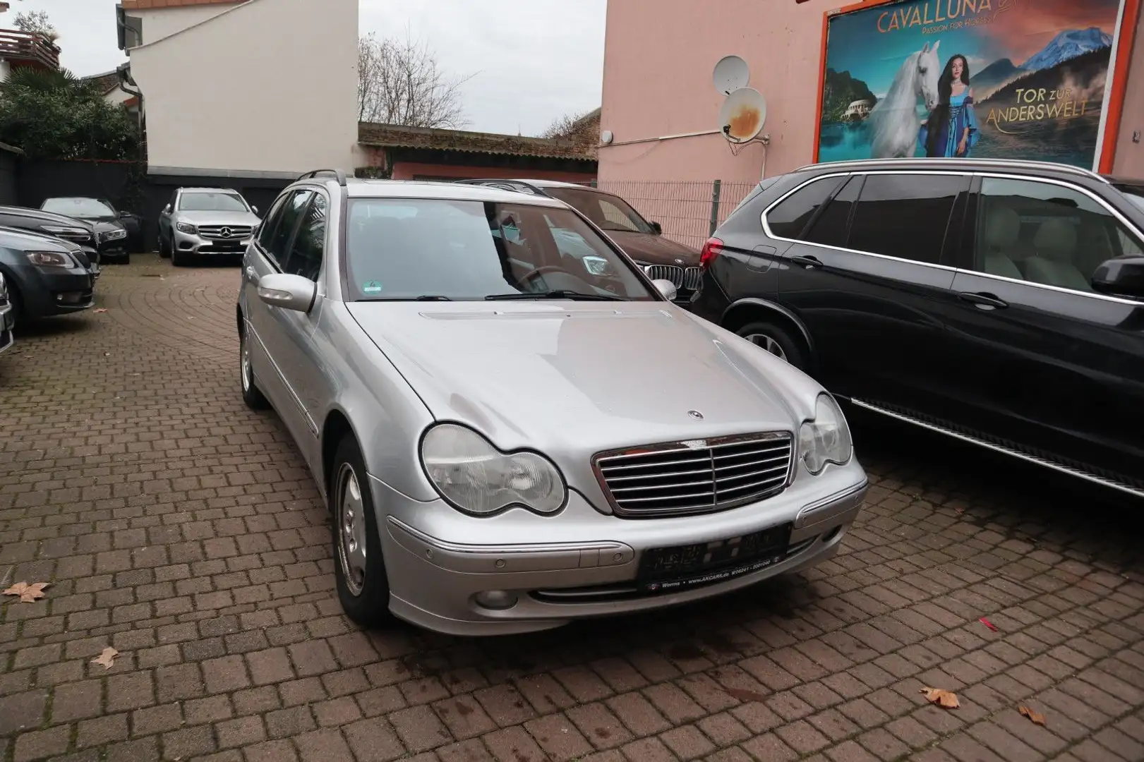 Mercedes-Benz C 220 CDI T AVANTGARDE AHK Schibedach TUV ! Silber - 1