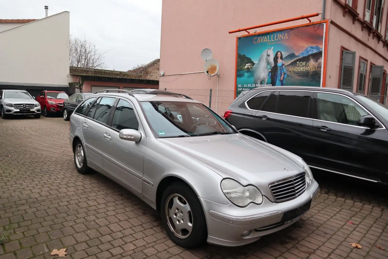Mercedes-Benz C 220 CDI T AVANTGARDE AHK Schibedach TUV ! Silber - 2