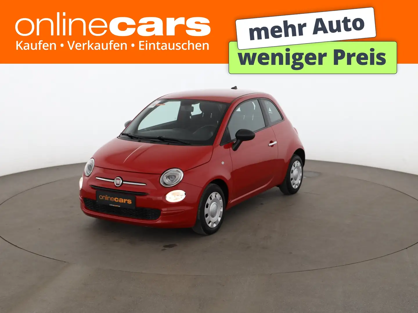 Fiat 500 1.0 Firefly 70 TEMPOMAT KLIMA-ANLAGE Rot - 1