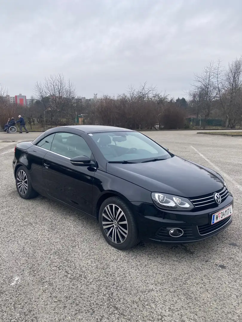 Volkswagen Eos 2,0 BMT TDI Cup *Pickerl Neu* Schwarz - 1