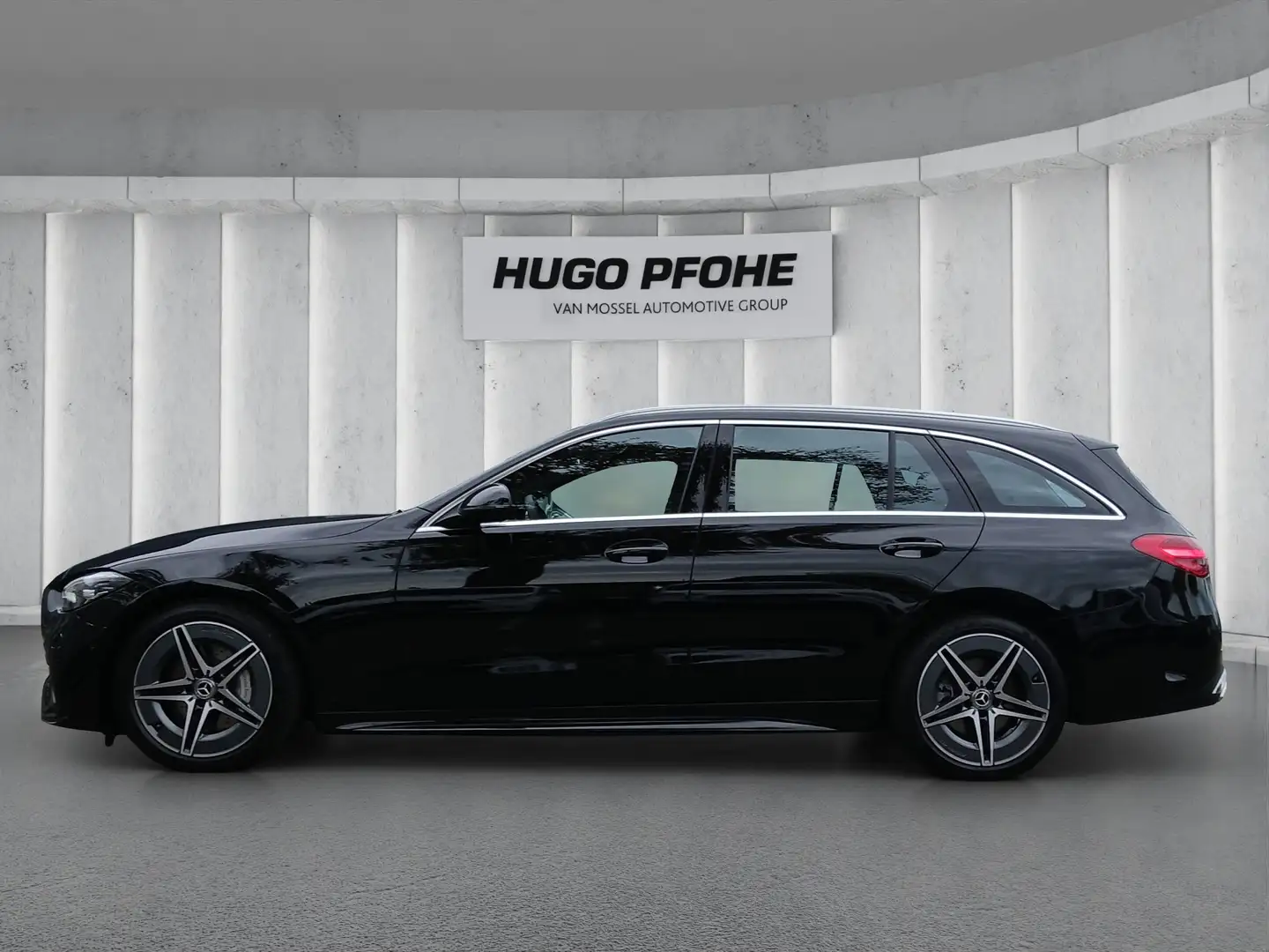 Mercedes-Benz C 300 d T AMG Line AUT | AHK | LED | NAV Nero - 2