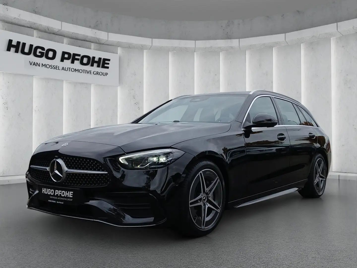 Mercedes-Benz C 300 d T AMG Line AUT | AHK | LED | NAV Negro - 1