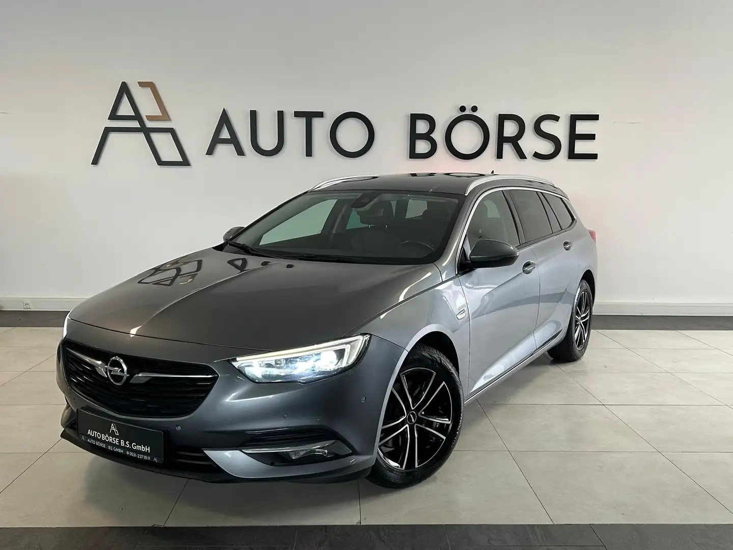 Opel Insignia B 4x4 ST*DYNAMIC*NAVI*LEDER*CAM*STH*LED Szary - 1