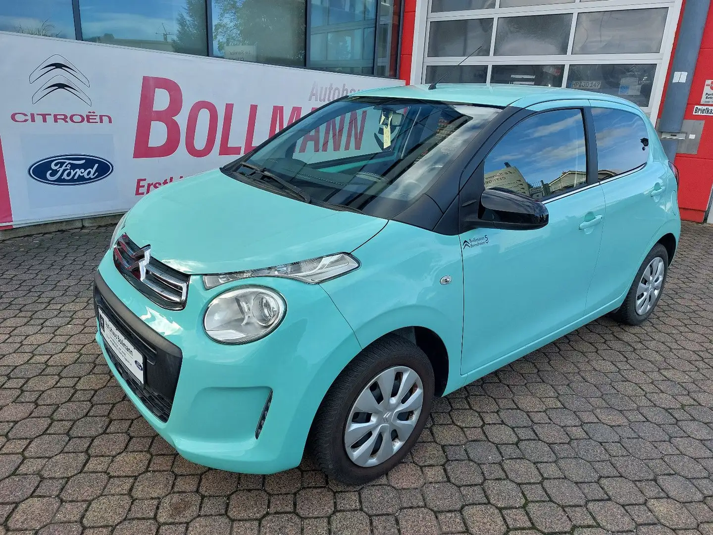Citroen C1 Shine nur 18.412 KM! Vert - 2