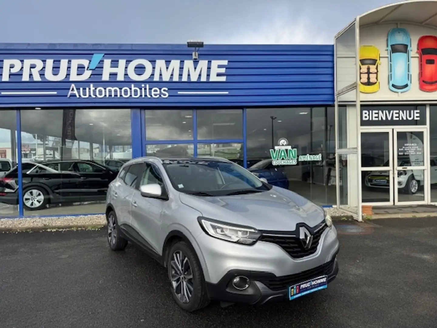 Renault Kadjar 1.5 DCI 110CH ENERGY INTENS EDC TOIT PANORAMIQUE Gris - 1