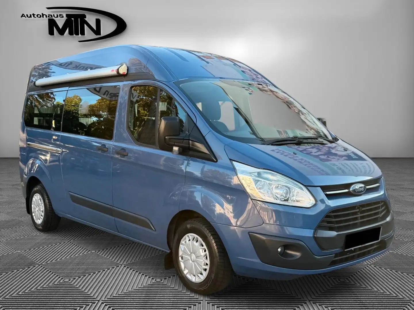 Ford Transit Custom 9.Stz/H2+L2/KLIMA/NAVI/TEMPOMAT Blau - 1