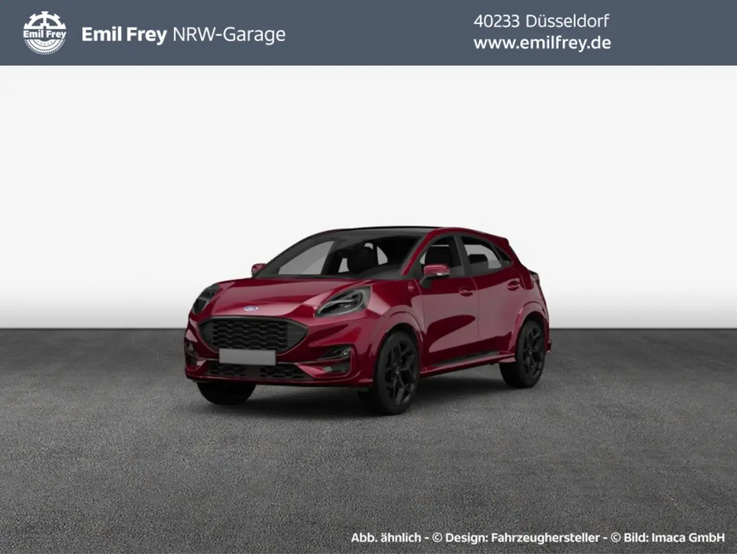 Ford Puma 1.0 EcoBoost Aut. ST-LINE VIGNALE Rot - 1