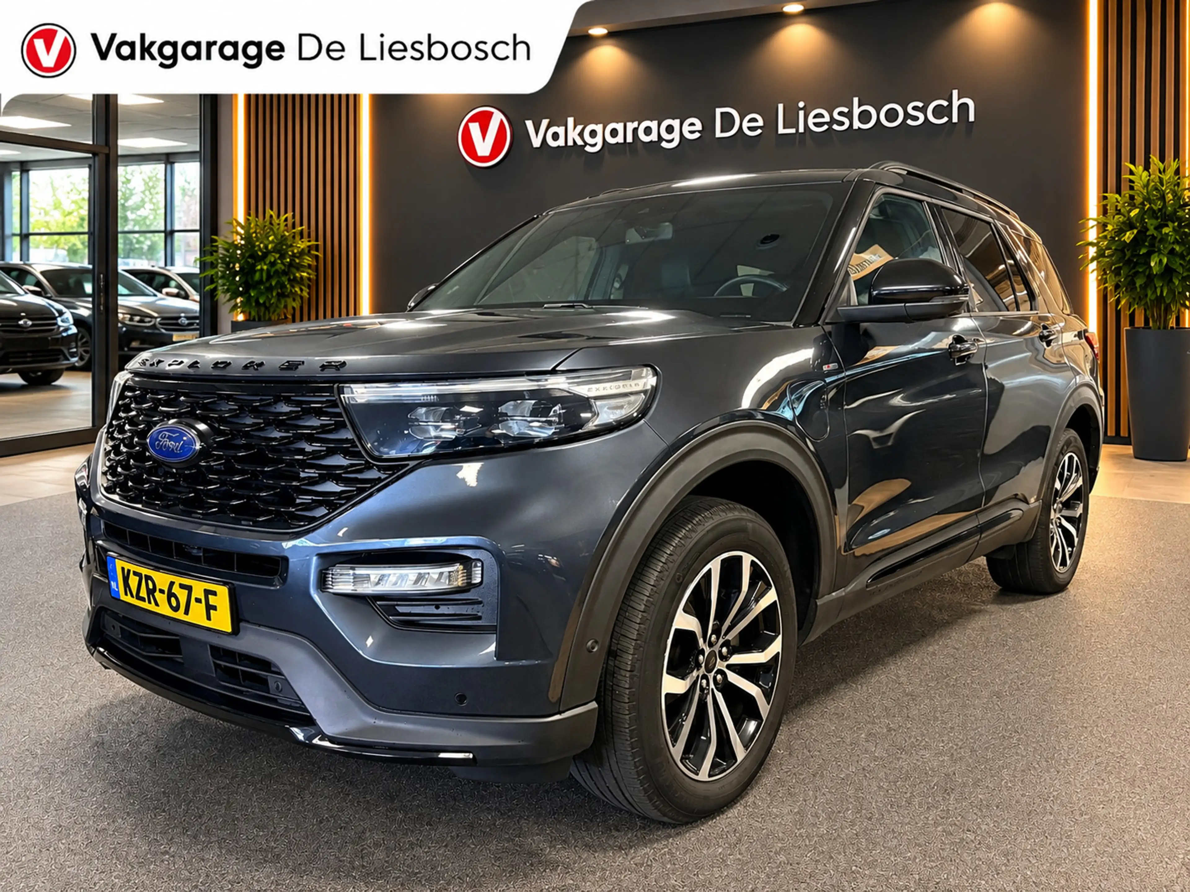 Ford Explorer 3.0 V6 EcoBoost PHEV ST-Line 7persoons / panorama-