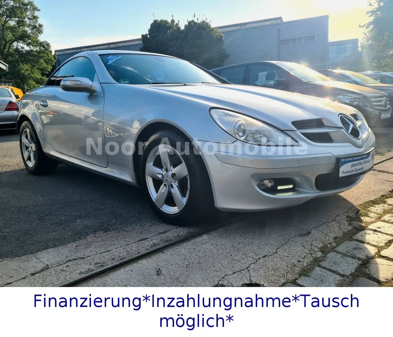Mercedes-Benz SLK 200 Kompressor | Leder | Automatik | Argento - 1