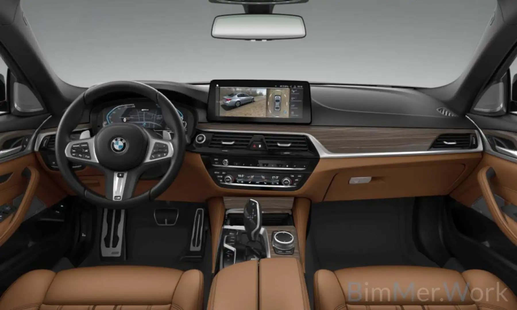 BMW 545 M Sport 360° HUD H K DAB AHK Komfort Negru - 2