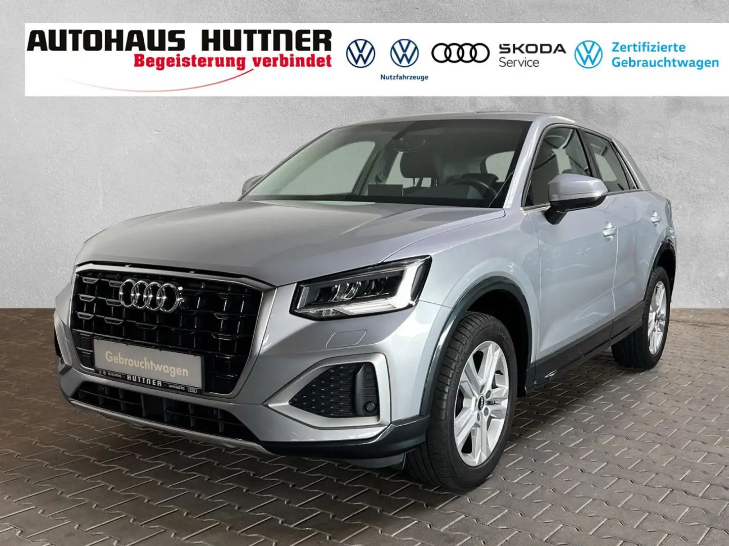 Audi Q2 Advanced 30 1.0 TFSI  PDC LED TEMPOMAT Navi Argent - 1