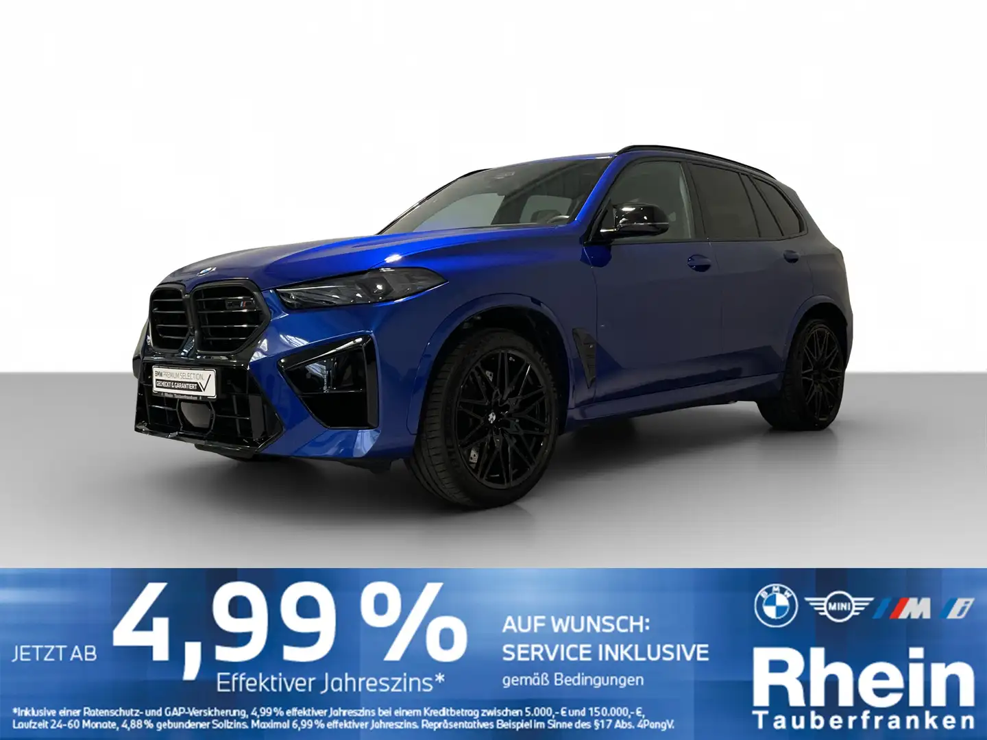 BMW X5 M Competition B&W*SkyLonge*Massage* Albastru - 1