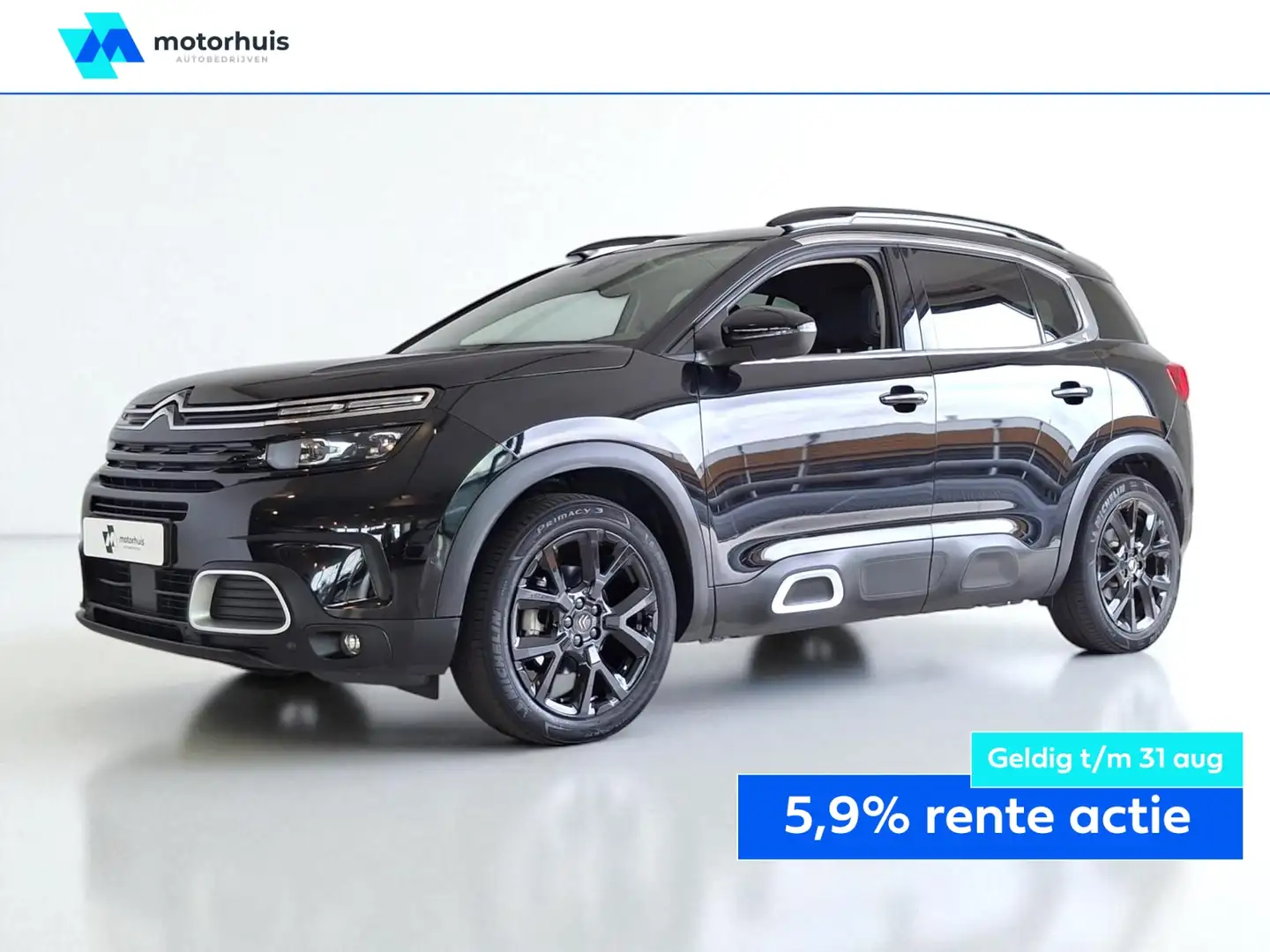 Citroen C5 Aircross 1.2 PureTech 130pk Business Plus AUTOMAAT NAVI LED Schwarz - 1